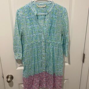 ZARA Basic Linen dress size M